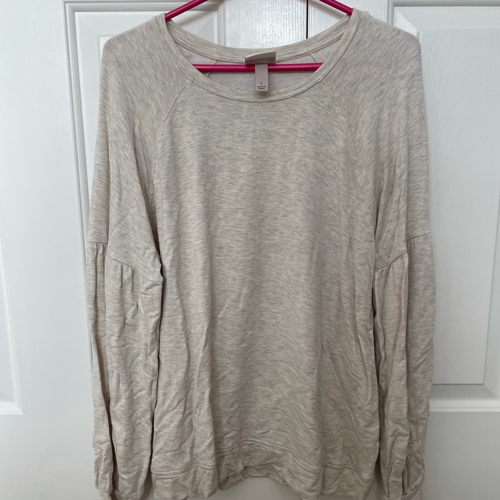Long sleeve blouse